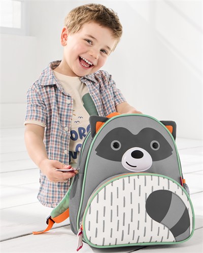 SKIPHOP Zoo Küçük Çocuk Sırt Çantası Rakun Mix