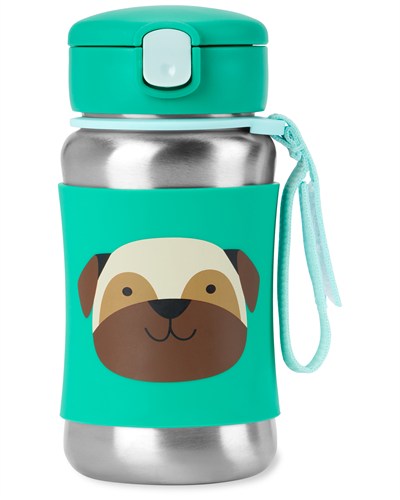 SKIPHOP Zoo Pipetli Paslanmaz Çelik Suluk Köpek Mix