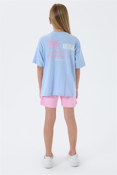 U.S. POLO ASSN Şort Takım 4-8Yaş Mavi
