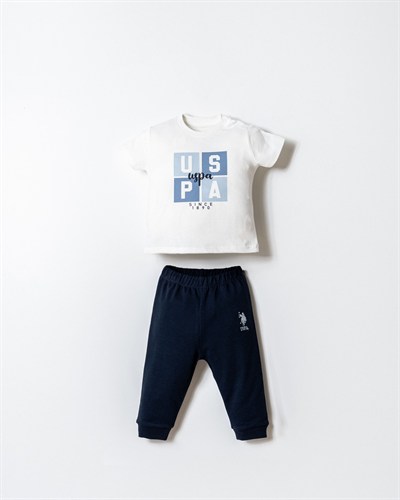 U.S. POLO ASSN Şort Takım 6Ay-3Yaş Lacivert