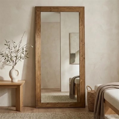 Natura Soft Ahşap Boy Aynası