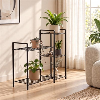 Trieste 5 Katlı Metal Saksılık