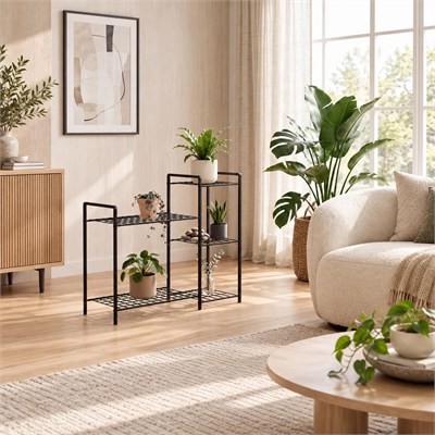 Trieste 5 Katlı Metal Saksılık