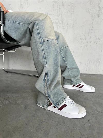 Kot Fermuar Baggy Pantolon