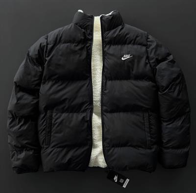Siyah Çift Nike Mont