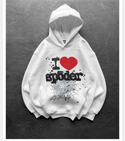 BEYAZ KAPŞONLU SP5DER SWEAT