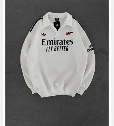 BEYAZ NEW ARSENAL SWEAT