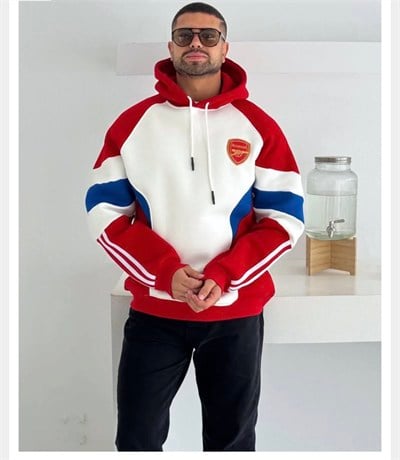 BEYAZ PARÇALI ARSENAL SWEAT