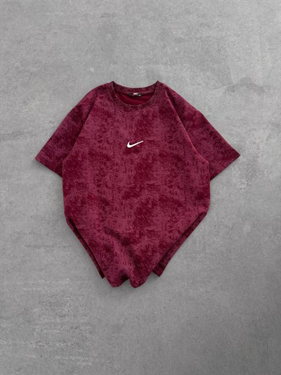 BORDO SWM LOGO NİKE TSHİRT