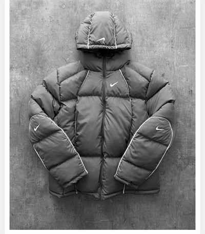 Gri Biyeli Nike Mont