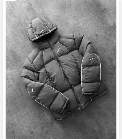 Gri Biyeli Nike Mont