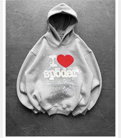 GRİ KAPŞONLU SP5DER SWEAT