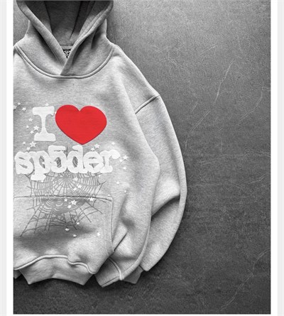 GRİ KAPŞONLU SP5DER SWEAT