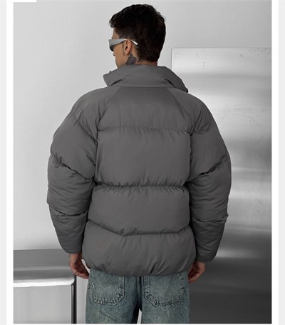 GRİ NİKE PUFFER MONT