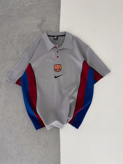 GRİ POLO BARCELONA TSHİRT