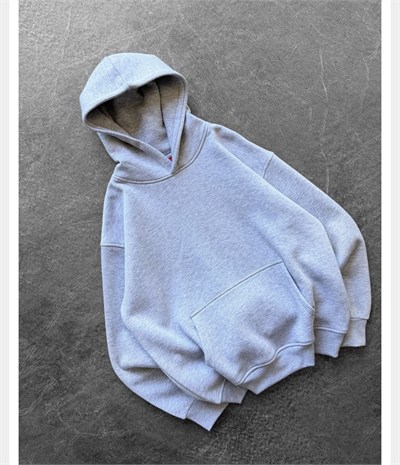GRİ SIRT NAKIŞ SUPREME SWEAT