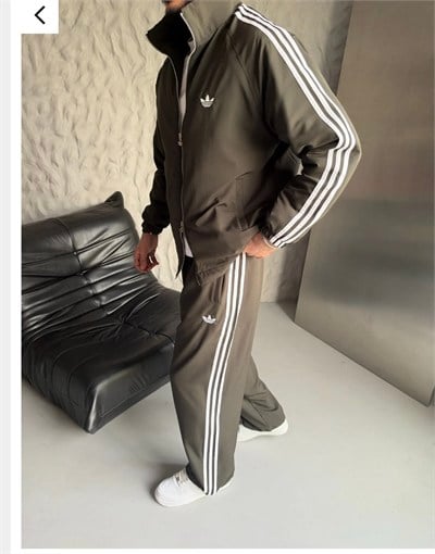 HAKİ PARAŞÜT KUMAŞ ADİDAS TAKIM