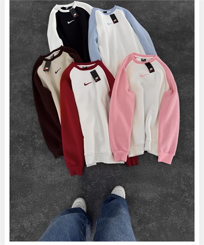 KAHVE KOL NİKE SWEAT
