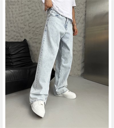 KAR YIKAMA SÜPER BAGGY KOT PANTOLON