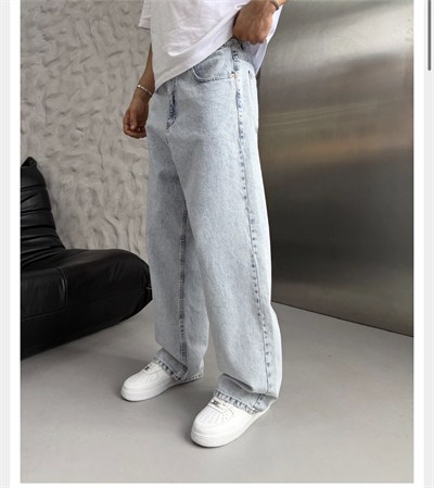 KAR YIKAMA SÜPER BAGGY KOT PANTOLON