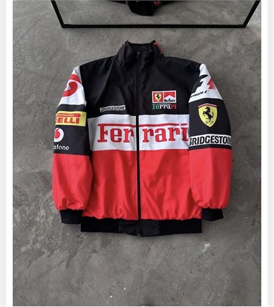 KIRMIZI FERRARİ BOMBER CEKET