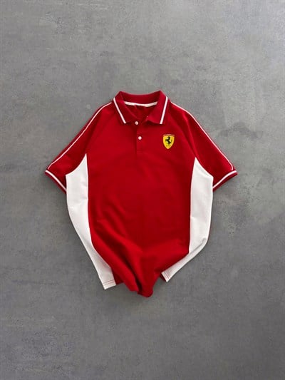 KIRMIZI GARNİ FERRARİ TSHİRT
