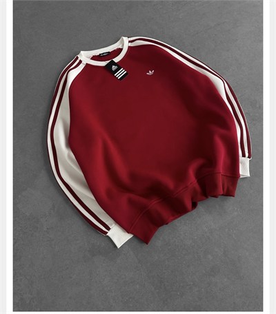 KIRMIZI GÖVDE ADİDAS SWEAT