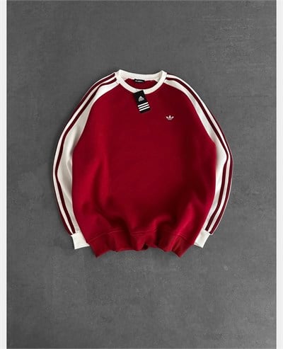 KIRMIZI GÖVDE ADİDAS SWEAT