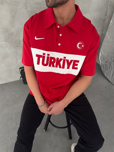 KIRMIZI TÜRKİYE TSHİRT