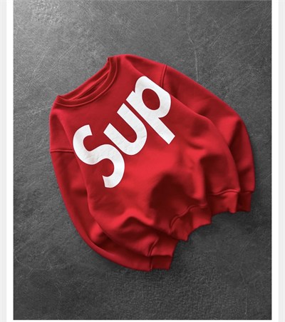 KIRMIZI YARIM SUPREME SWEAT