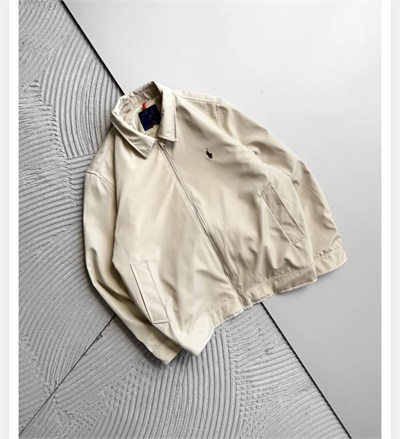 KREM MEVSİMLİK POLO CEKET
