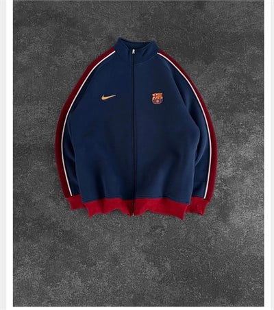 LACİVERT KOL GARNİ BARCELONA HIRKA