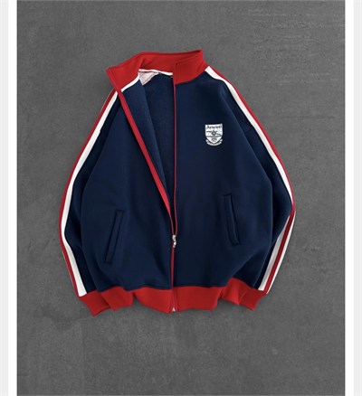 LACİVERT KOL ŞERİT VİNTAGE ARSENAL HIRKA