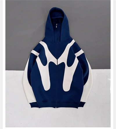 LACİVERT PARÇALI MASKE HIRKA