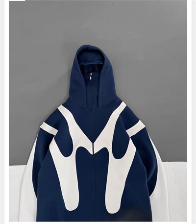 LACİVERT PARÇALI MASKE HIRKA