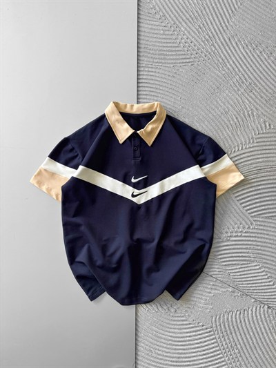 LACİVERT POLO ORTA NİKE TSHİRT