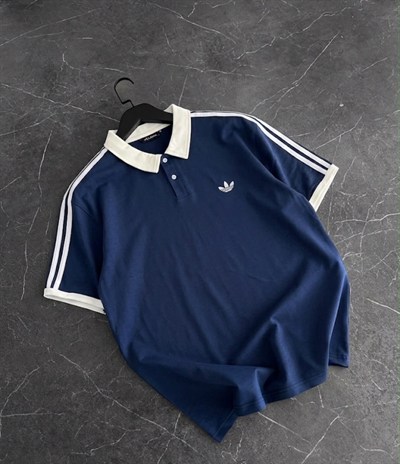 LACİVERT POLO YAKA ADİDAS TSHİRT