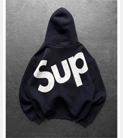 LACİVERT SUPREME KAPŞONLU SWEAT