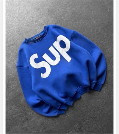 MAVİ YARIM SUPREME SWEAT