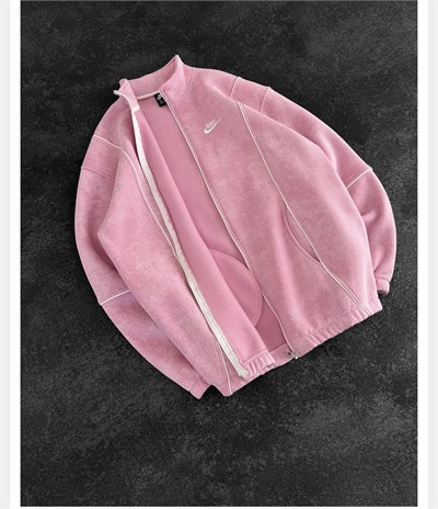 PEMBE ARABİYELİ YIKAMA NİKE HIRKA