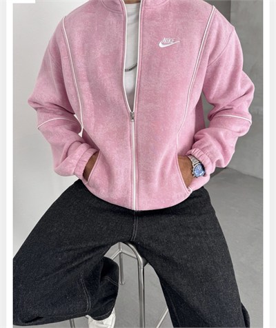PEMBE ARABİYELİ YIKAMA NİKE HIRKA