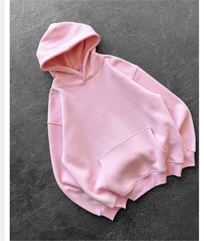 PEMBE PULLU KANAT SWEAT