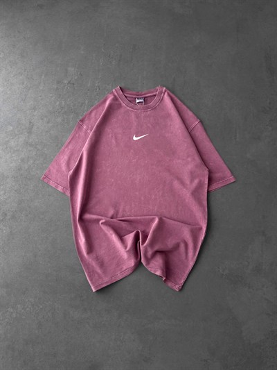 PEMBE YIKAMA LOGO FLEX NİKE TSHİRT