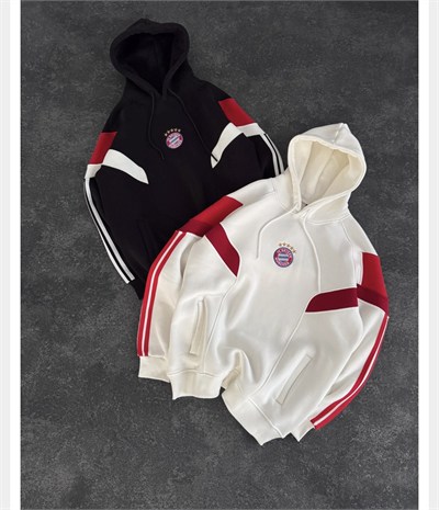 SİYAH BAYERN CEPLİ SWEAT