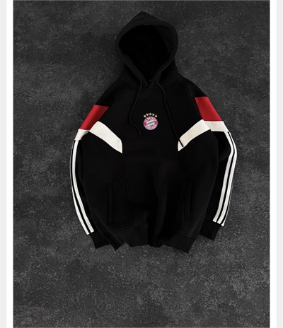 SİYAH BAYERN CEPLİ SWEAT