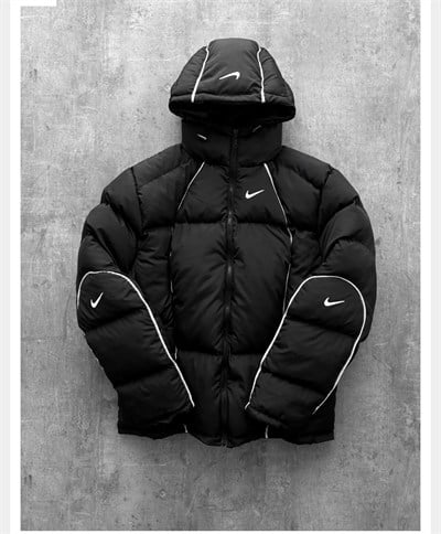 Siyah Biyeli Nike Mont