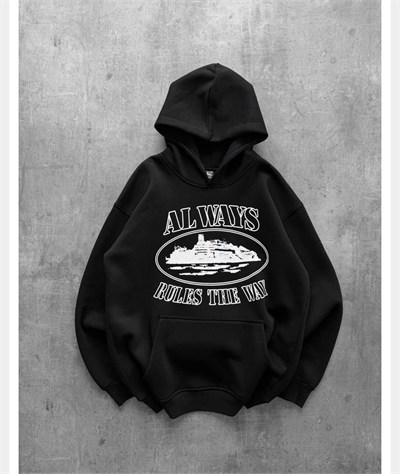 SİYAH CORTEİZ ALWAYS KAPŞONLU SWEAT