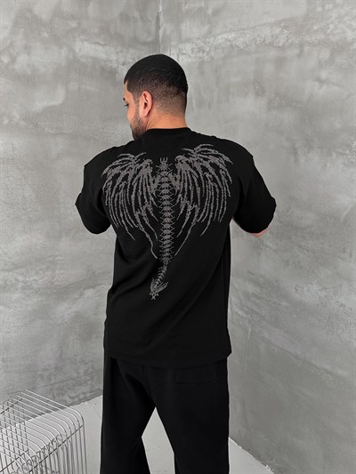 SİYAH DARK ANGEL TSHİRT
