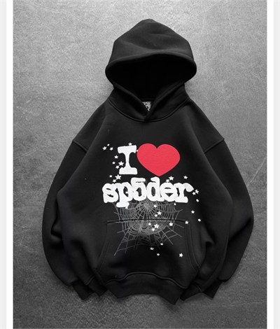 SİYAH KAPŞONLU SP5DER SWEAT