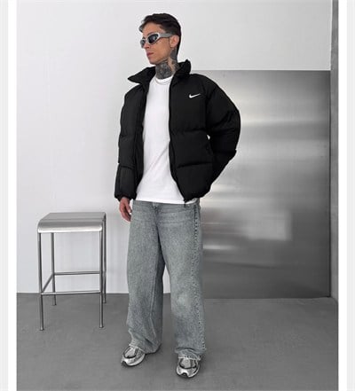 SİYAH NİKE PUFFER MONT